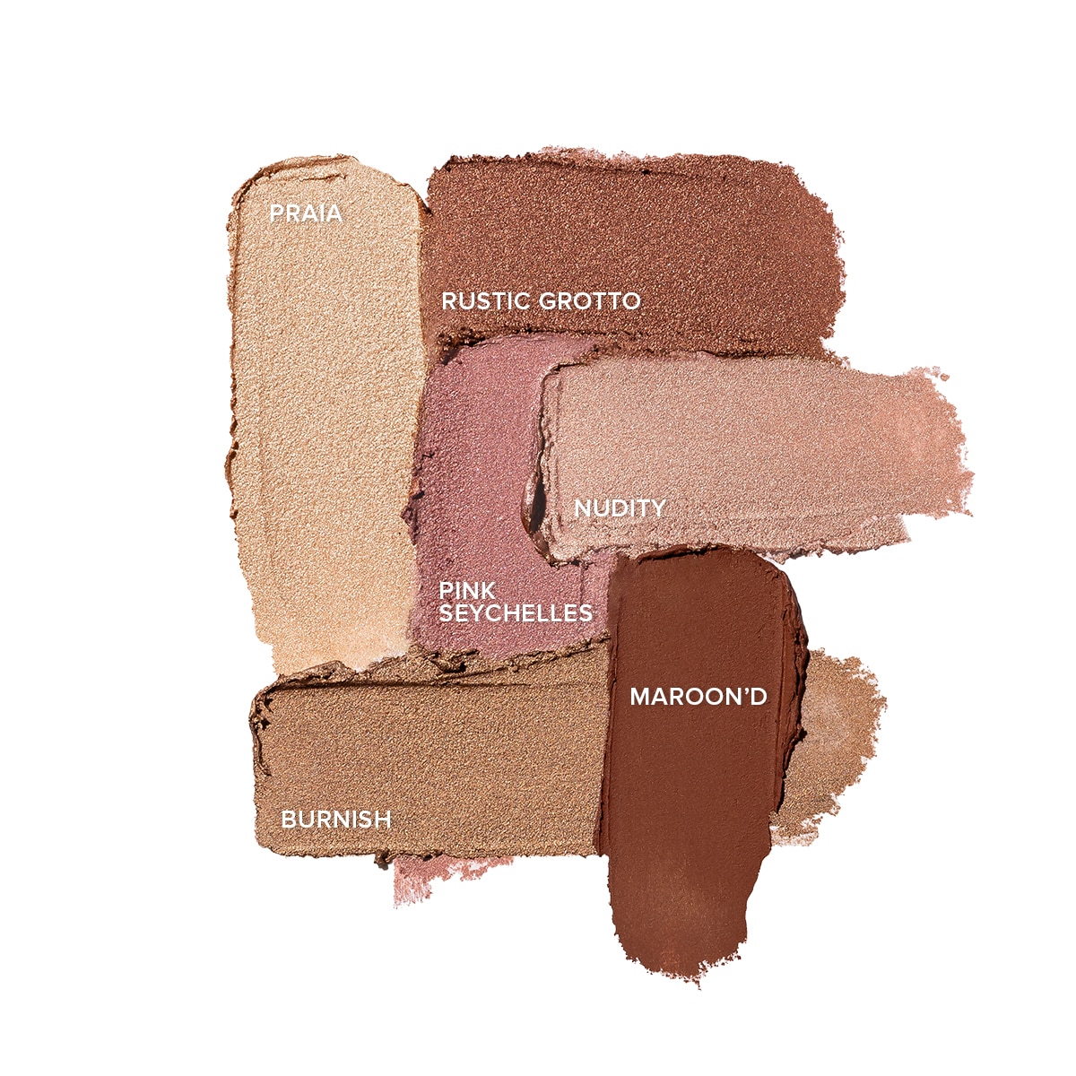 NUDE BEACH 6 PC EYE PENCIL PALETTE (SOMBRAS PARA OJOS)